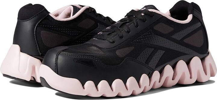 Reebok Work Zig Pulse Work EH Comp Toe (Black/Pink) Women's Shoes -  ShopStyle