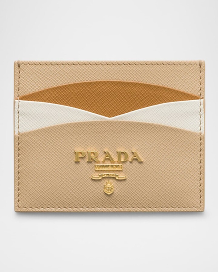 Saffiano Leather Card Holder