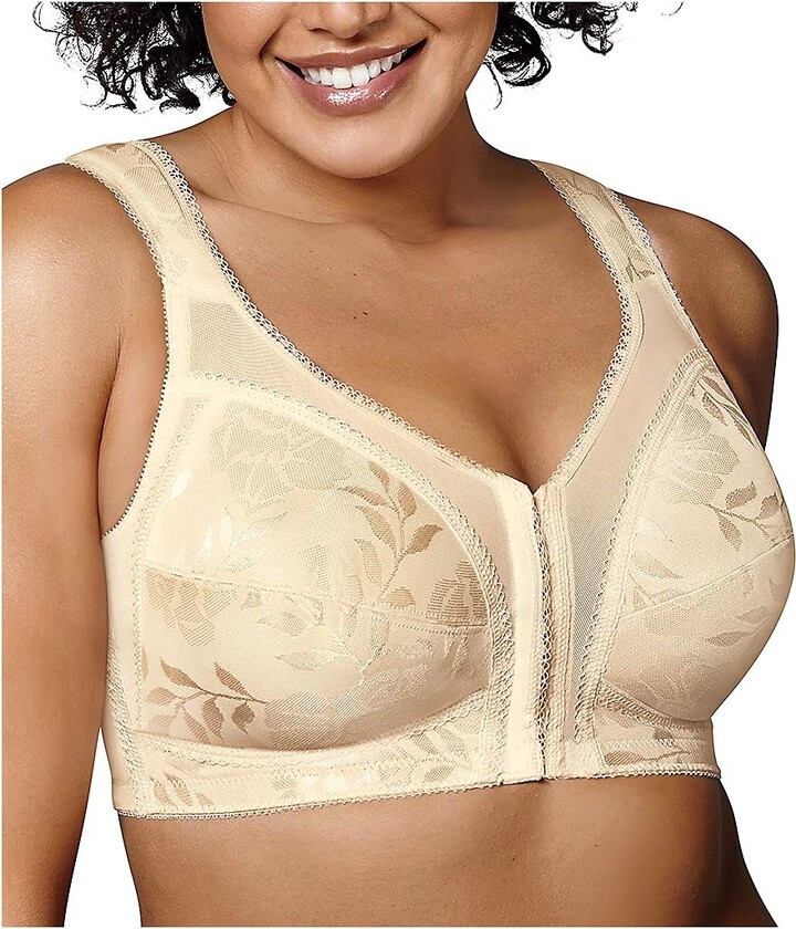  Playtex Womens 18 Hour Extra Back Support Front Close  Wireless Bra Use52E