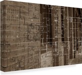 Thumbnail for your product : Trademark Global Sisa Jasper Architecture Drawing Iii Canvas Art