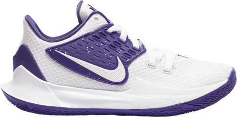 white and purple nike basketball shoes