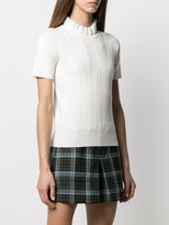 Thumbnail for your product : See by Chloe Ruffle-Neck Knit Top