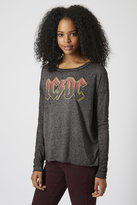 Thumbnail for your product : Topshop And finally Acdc burnout tee