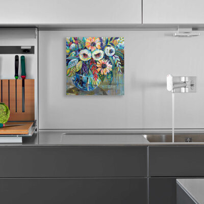 Red Barrel Studio Joy by Jeanette Vertentes - Unframed Painting