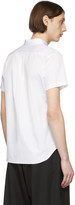 Thumbnail for your product : Comme des Garçons Shirt Shirt White Cotton Poplin Short Sleeve Shirt