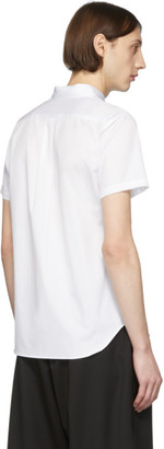 Comme des Garçons Shirt Shirt White Cotton Poplin Short Sleeve Shirt