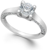 Thumbnail for your product : X3 Certified Diamond Solitaire Engagement Ring in 18k White Gold (1-1/2 ct. t.w.)