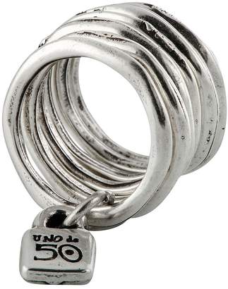 Uno de 50 Stacked Lock Ring