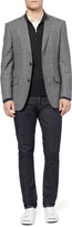 Thumbnail for your product : Richard James Navy Houndstooth Wool-Flannel Suit
