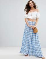 High Waisted Maxi Skirt - ShopStyle UK