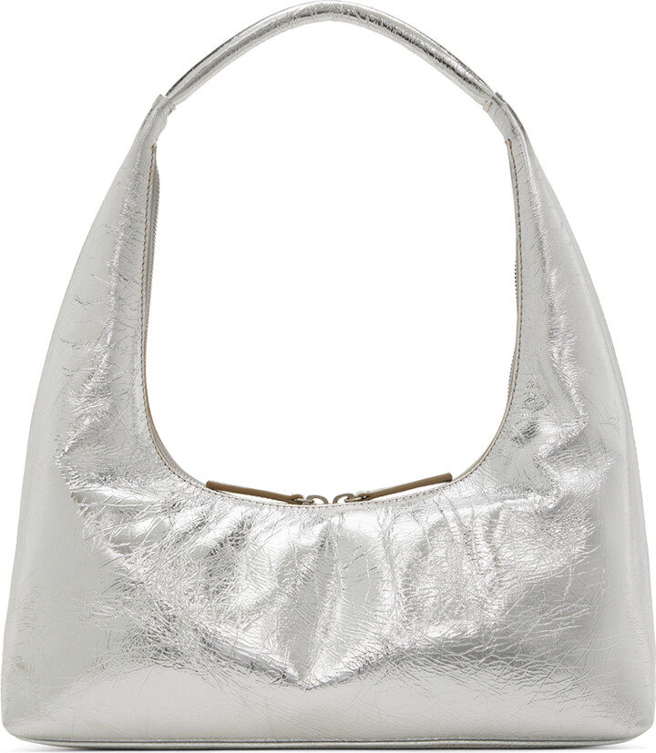 Beige Crinkled Bessette Bag by MARGE SHERWOOD