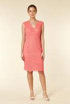 Thumbnail for your product : Wallis PETITE Coral Lace Shift Dress