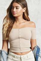 Thumbnail for your product : Forever 21 Contemporary Ribbed Top