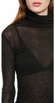 Thumbnail for your product : James Perse Cashmere Rib Turtleneck