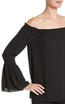 Thumbnail for your product : Michael Kors Silk Georgette Off the Shoulder Top