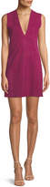 Thumbnail for your product : Zinovin Sleeveless Double-Face Suede Shift Dress