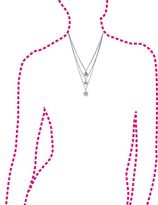 Thumbnail for your product : Charlotte Russe Rhinestone Flower Layering Necklaces - 3 Pack