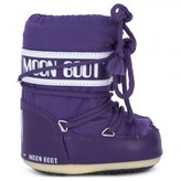 Thumbnail for your product : Moon Boot Purple Nylon Mini Moon Boots