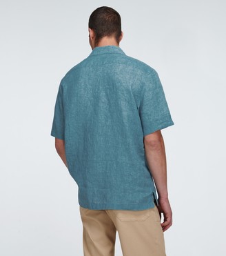 Ermenegildo Zegna Short-sleeved linen shirt