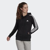 Thumbnail for your product : adidas Essentials Fleece 3-Stripes Full-Zip Hoodie
