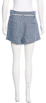 Thumbnail for your product : L'Agence Pleated Linen Shorts