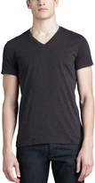 Thumbnail for your product : Theory V-Neck Silk-Cotton T-Shirt