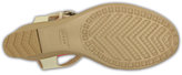 Thumbnail for your product : Crocs Leigh II Ankle Strap Graphic Womens Wedge Sandal