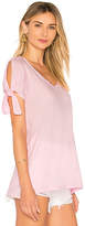 Thumbnail for your product : Bobi Lightweight Jersey Open Shoulder Tee