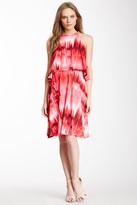 Thumbnail for your product : Maggy London Braided Neck Sleeveless Tiered Dress