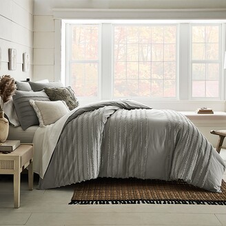 Bee & Willow Home Bee & Willow Striped Cranston 3-Piece Full/queen Duvet  Cover Set In Grey - ShopStyle