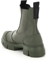 Thumbnail for your product : Ganni Recycled Rubber Chelsea Boots