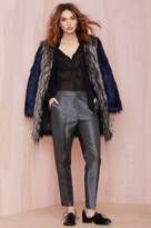 Thumbnail for your product : Nasty Gal Cross the Line Jacquard Pant