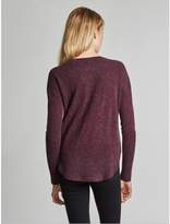 Thumbnail for your product : White + Warren Cashmere Curve Hem Sweater