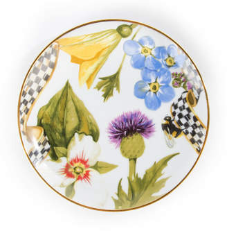 Mackenzie Childs MacKenzie-Childs Thistle & Bee Bread and Butter Plate
