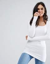 Thumbnail for your product : Vero Moda Long Sleeve Scoop Neck Top