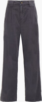 Thumbnail for your product : BA&SH Paige Pleated Lyocell-blend Straight-leg Pants