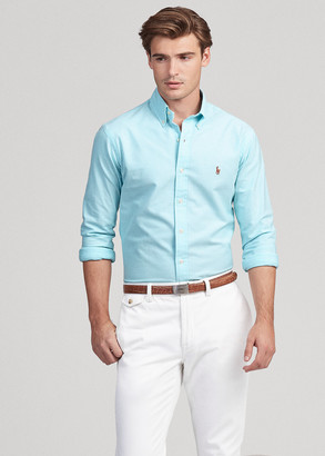 Ralph Lauren Slim Fit Stretch Oxford Shirt - ShopStyle