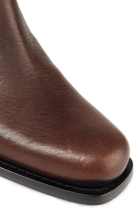 MM6 MAISON MARGIELA Leather Ankle Boots