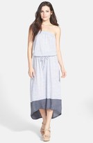 Thumbnail for your product : Allen Allen Stripe Strapless Maxi Dress