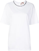 Thumbnail for your product : No.21 embellished slouched T-shirt