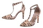 Thumbnail for your product : Zimmermann Tiger Print T Strap Pumps