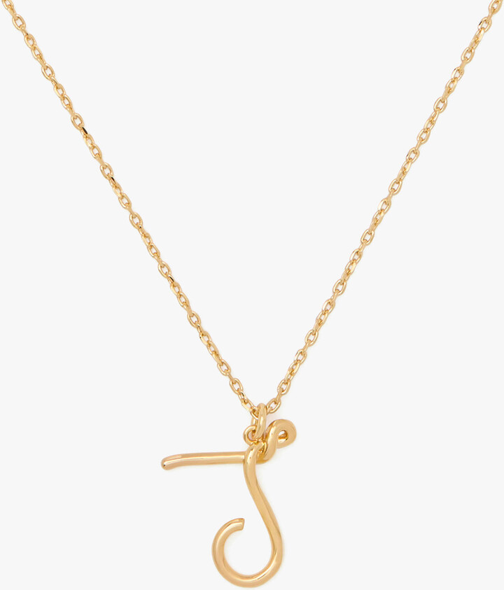 Kate Spade Initial Script Pendant