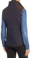 Thumbnail for your product : Gallery Quilted Vest with Faux Suede Trim