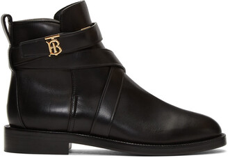 Burberry Black Pryle TB Boots
