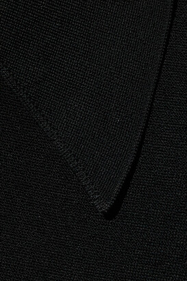 3.1 Phillip Lim Cropped Cutout Stretch-knit Polo Shirt