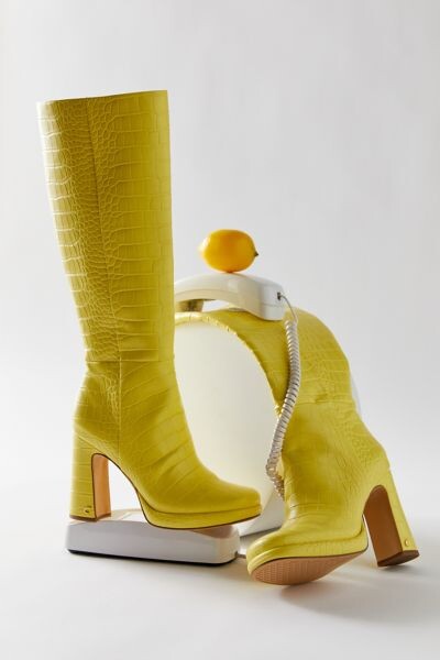 sam edelman yellow boots