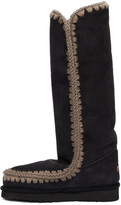 Thumbnail for your product : Mou SSENSE Exclusive Black 40 Tall Boots