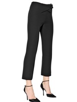 Thumbnail for your product : Giorgio Armani Stretch Wool Crepe Trousers