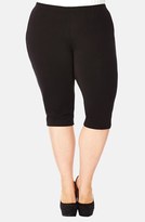 Thumbnail for your product : City Chic Three-Quarter-Length Leggings (Plus Size)