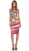 Thumbnail for your product : Clover Canyon Botanical Wave Reversible Skirt
